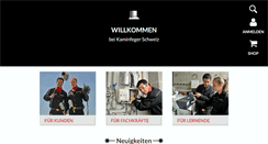 Desktop Screenshot of kaminfeger.ch